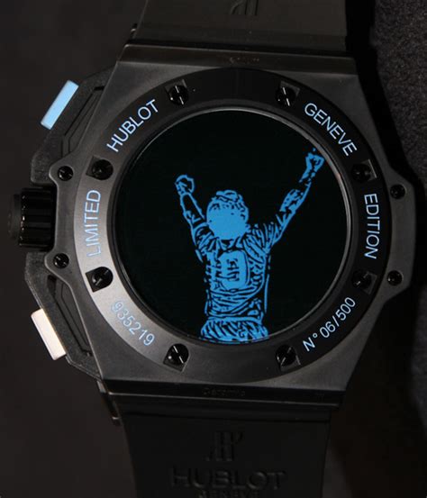 hublot king power diego maradona limited|Diego Maradona Hublot King Power Skeleton Dial .